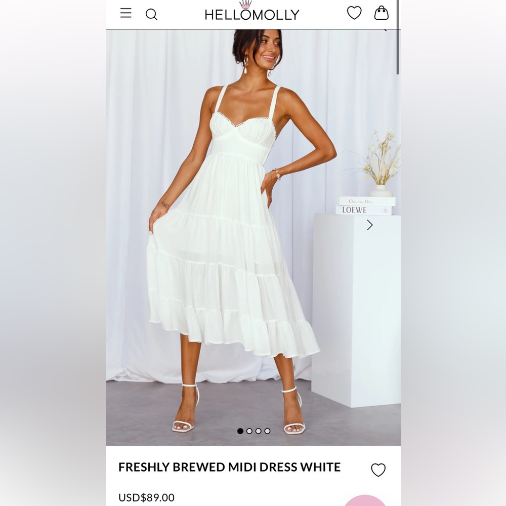 Hello Molly Freshly Brewed Midi Dress